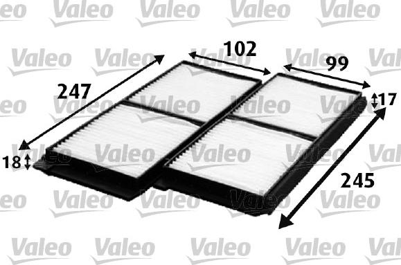 Valeo 715642 - Filter kabine www.molydon.hr