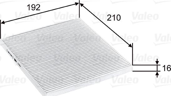 Valeo 715807 - Filter kabine www.molydon.hr