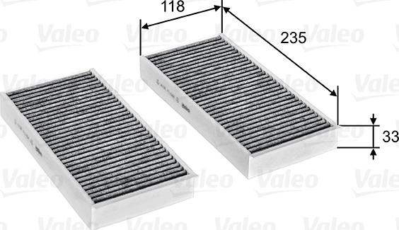 Valeo 715811 - Filter kabine www.molydon.hr