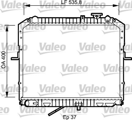 Valeo 734990 - Hladnjak, hladjenje motora www.molydon.hr