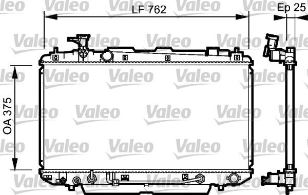 Valeo 734493 - Hladnjak, hladjenje motora www.molydon.hr