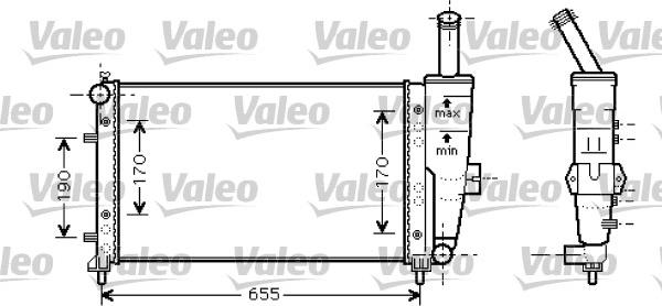 Valeo 734459 - Hladnjak, hladjenje motora www.molydon.hr