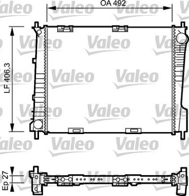 Valeo 734462 - Hladnjak, hladjenje motora www.molydon.hr