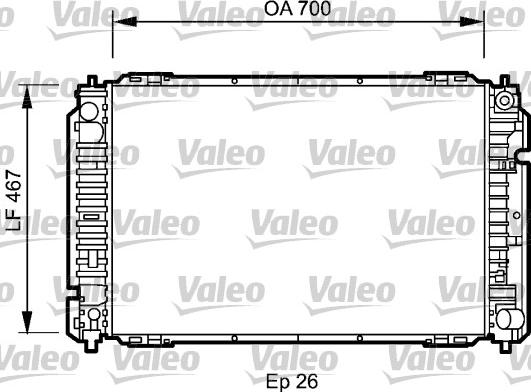 Valeo 734467 - Hladnjak, hladjenje motora www.molydon.hr