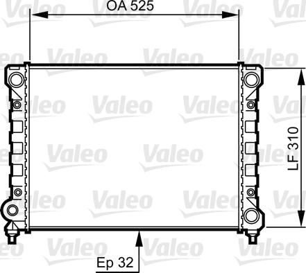 Valeo 734415 - Hladnjak, hladjenje motora www.molydon.hr