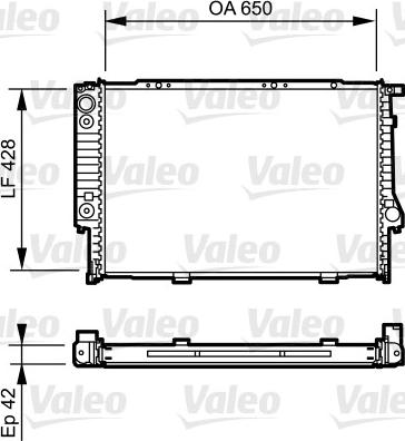 Valeo 734421 - Hladnjak, hladjenje motora www.molydon.hr