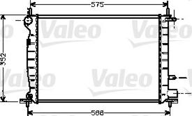 Valeo 734543 - Hladnjak, hladjenje motora www.molydon.hr