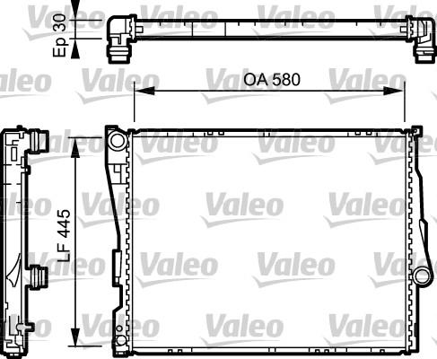 Valeo 734589 - Hladnjak, hladjenje motora www.molydon.hr