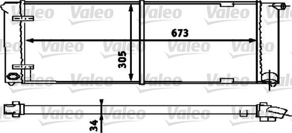 Valeo 734586 - Hladnjak, hladjenje motora www.molydon.hr