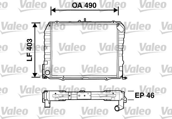 Valeo 734535 - Hladnjak, hladjenje motora www.molydon.hr