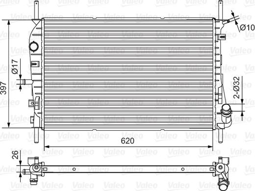 Valeo 734699 - Hladnjak, hladjenje motora www.molydon.hr