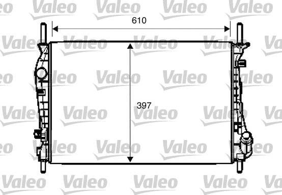 Valeo 734696 - Hladnjak, hladjenje motora www.molydon.hr