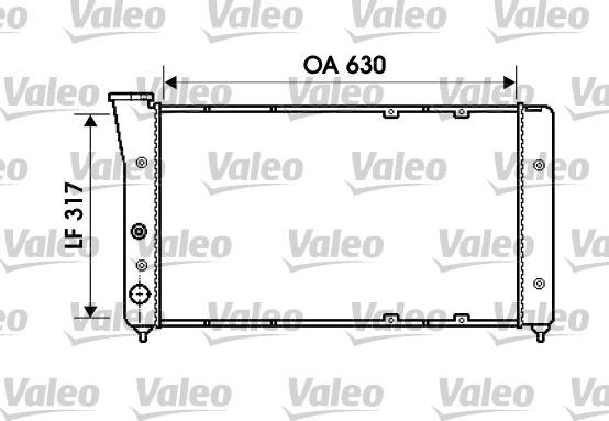 Valeo 734606 - Hladnjak, hladjenje motora www.molydon.hr