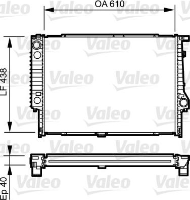 Valeo 734615 - Hladnjak, hladjenje motora www.molydon.hr