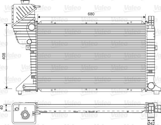 Valeo 734689 - Hladnjak, hladjenje motora www.molydon.hr