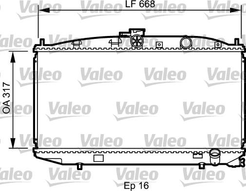 Valeo 734623 - Hladnjak, hladjenje motora www.molydon.hr