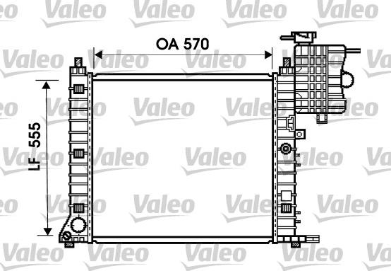 Valeo 734674 - Hladnjak, hladjenje motora www.molydon.hr