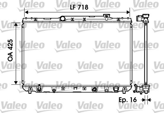 Valeo 734193 - Hladnjak, hladjenje motora www.molydon.hr