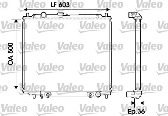 Valeo 734148 - Hladnjak, hladjenje motora www.molydon.hr