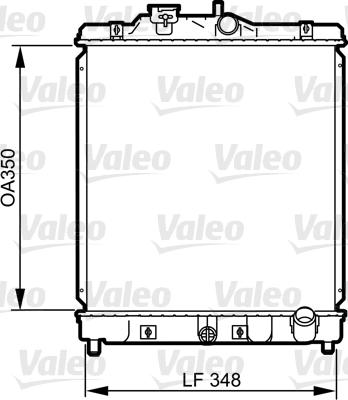 Valeo 734117 - Hladnjak, hladjenje motora www.molydon.hr