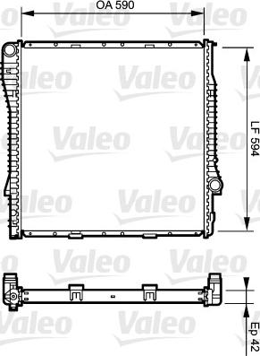 Valeo 734894 - Hladnjak, hladjenje motora www.molydon.hr