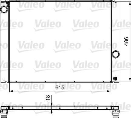 Valeo 734898 - Hladnjak, hladjenje motora www.molydon.hr