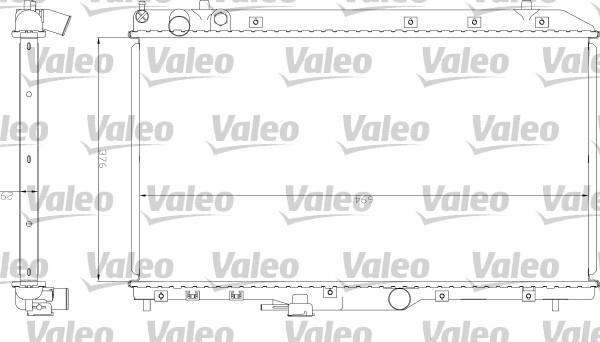 Valeo 734845 - Hladnjak, hladjenje motora www.molydon.hr