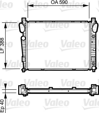 Valeo 734855 - Hladnjak, hladjenje motora www.molydon.hr