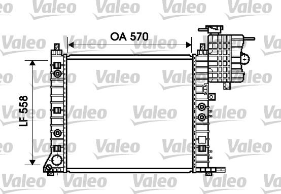 Valeo 734806 - Hladnjak, hladjenje motora www.molydon.hr