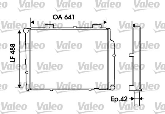 Valeo 734803 - Hladnjak, hladjenje motora www.molydon.hr