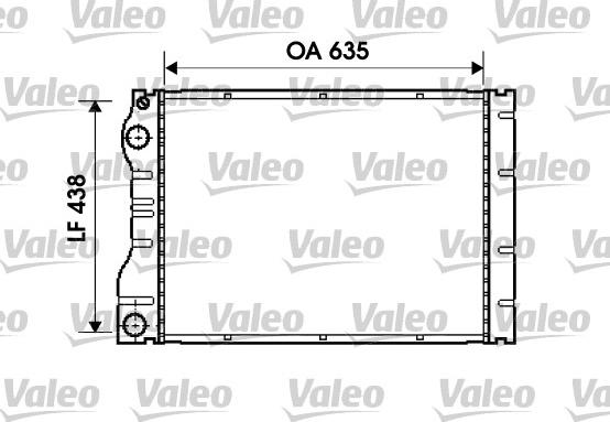 Valeo 734828 - Hladnjak, hladjenje motora www.molydon.hr