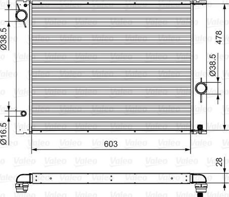 Valeo 734396 - Hladnjak, hladjenje motora www.molydon.hr