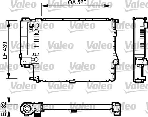 Valeo 734301 - Hladnjak, hladjenje motora www.molydon.hr