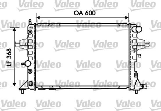 Valeo 734388 - Hladnjak, hladjenje motora www.molydon.hr