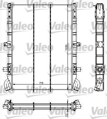 Valeo 734295 - Hladnjak, hladjenje motora www.molydon.hr