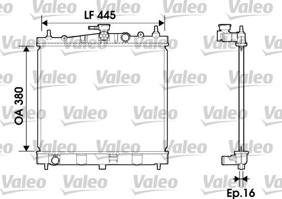 Valeo 734246 - Hladnjak, hladjenje motora www.molydon.hr