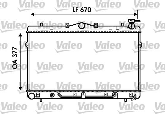 Valeo 734258 - Hladnjak, hladjenje motora www.molydon.hr