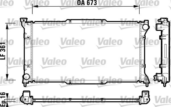 Valeo 734212 - Hladnjak, hladjenje motora www.molydon.hr