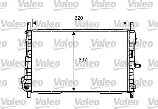 Valeo 734288 - Hladnjak, hladjenje motora www.molydon.hr