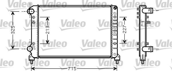 Valeo 734226 - Hladnjak, hladjenje motora www.molydon.hr