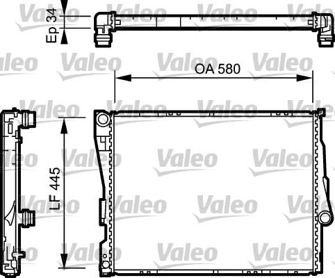 Valeo 734275 - Hladnjak, hladjenje motora www.molydon.hr