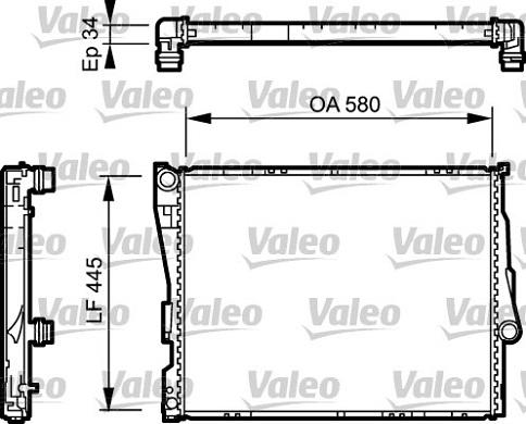 Valeo 734276 - Hladnjak, hladjenje motora www.molydon.hr