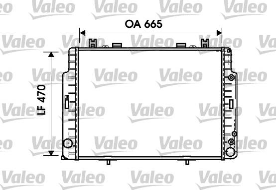 Valeo 734795 - Hladnjak, hladjenje motora www.molydon.hr