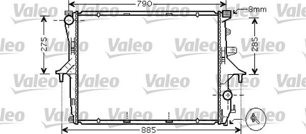 Valeo 734741 - Hladnjak, hladjenje motora www.molydon.hr