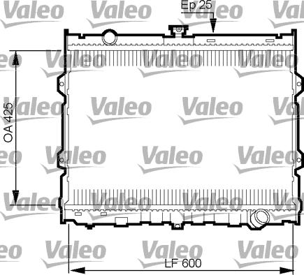 Valeo 734784 - Hladnjak, hladjenje motora www.molydon.hr