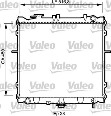 Valeo 734788 - Hladnjak, hladjenje motora www.molydon.hr