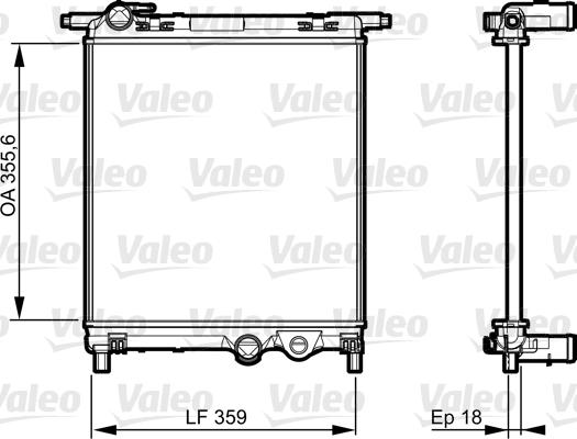 Valeo 735469 - Hladnjak, hladjenje motora www.molydon.hr