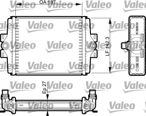 Valeo 735467 - Hladnjak, hladjenje motora www.molydon.hr