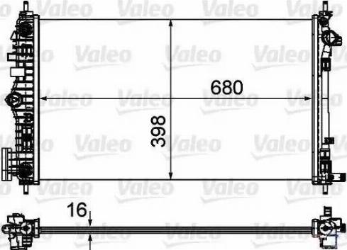 Valeo 735484 - Hladnjak, hladjenje motora www.molydon.hr