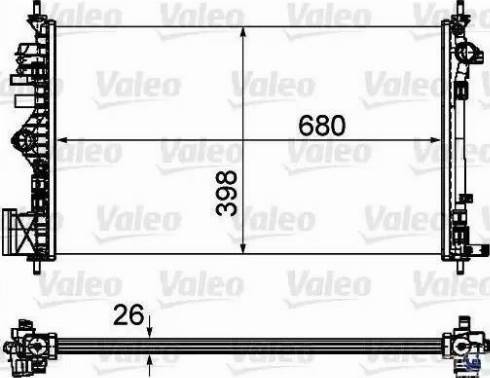 Valeo 735488 - Hladnjak, hladjenje motora www.molydon.hr